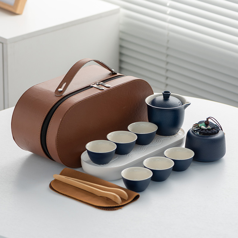 Ceramic Portable Travel Tea Se - đánh giá và giá Gongfu Tea Set