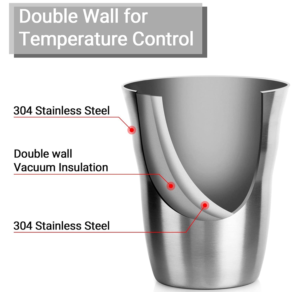 2/3 Pack Metal Cups 8 OZ Stain - đánh giá và giá Double Wall Mug