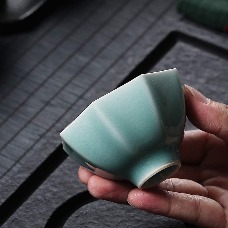 Handmade Blue Porcelain Tea Cu - đánh giá và giá Gongfu Tea Set