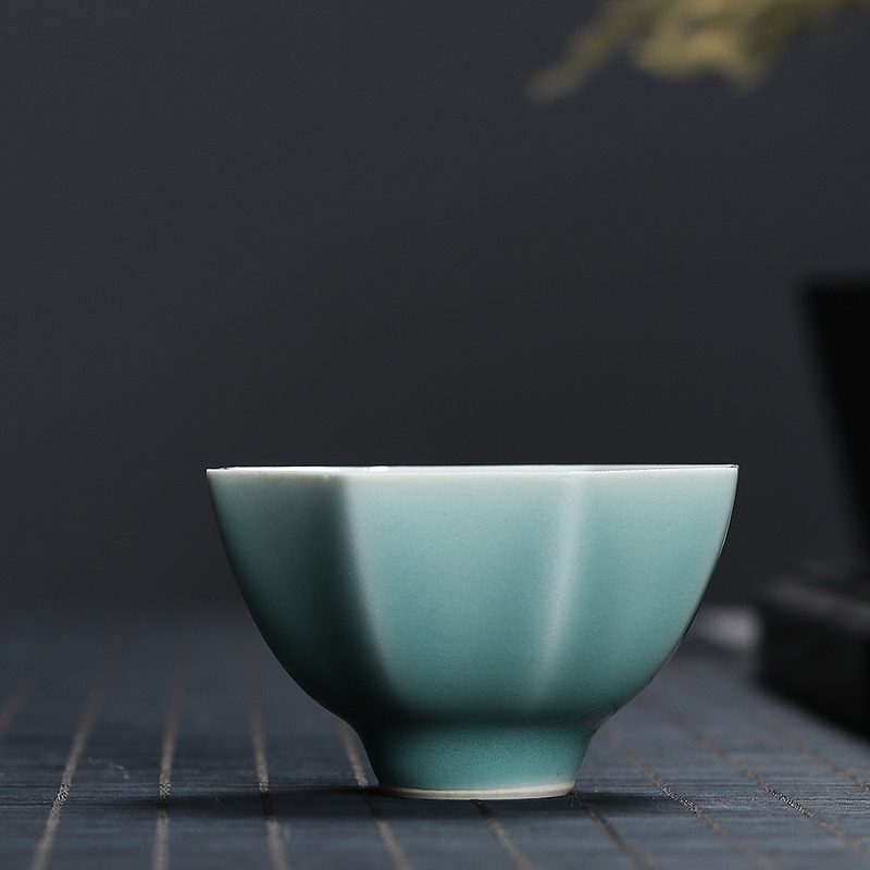 Handmade Blue Porcelain Tea Cu - đánh giá và giá Gongfu Tea Set