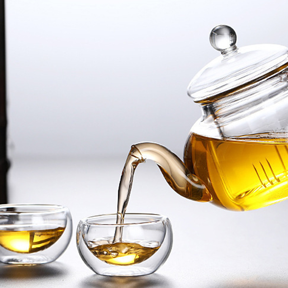 50ml 1/6pcs Glass Teapot Teawa - đánh giá và giá Coffee Tea Set Up